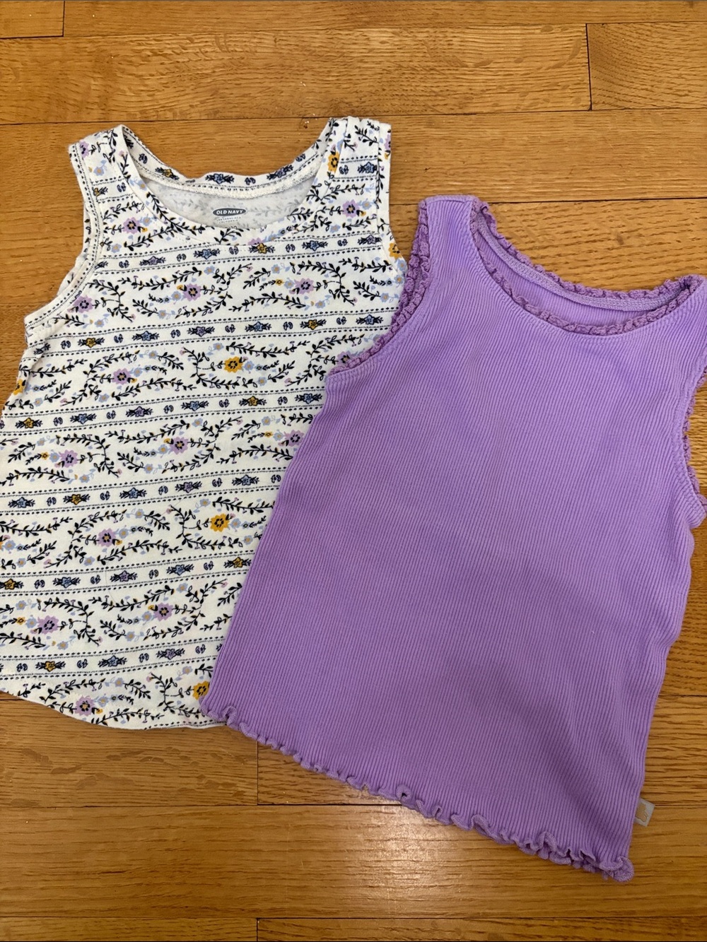 Purple Tank Bundle Gap and Old Navy 2T